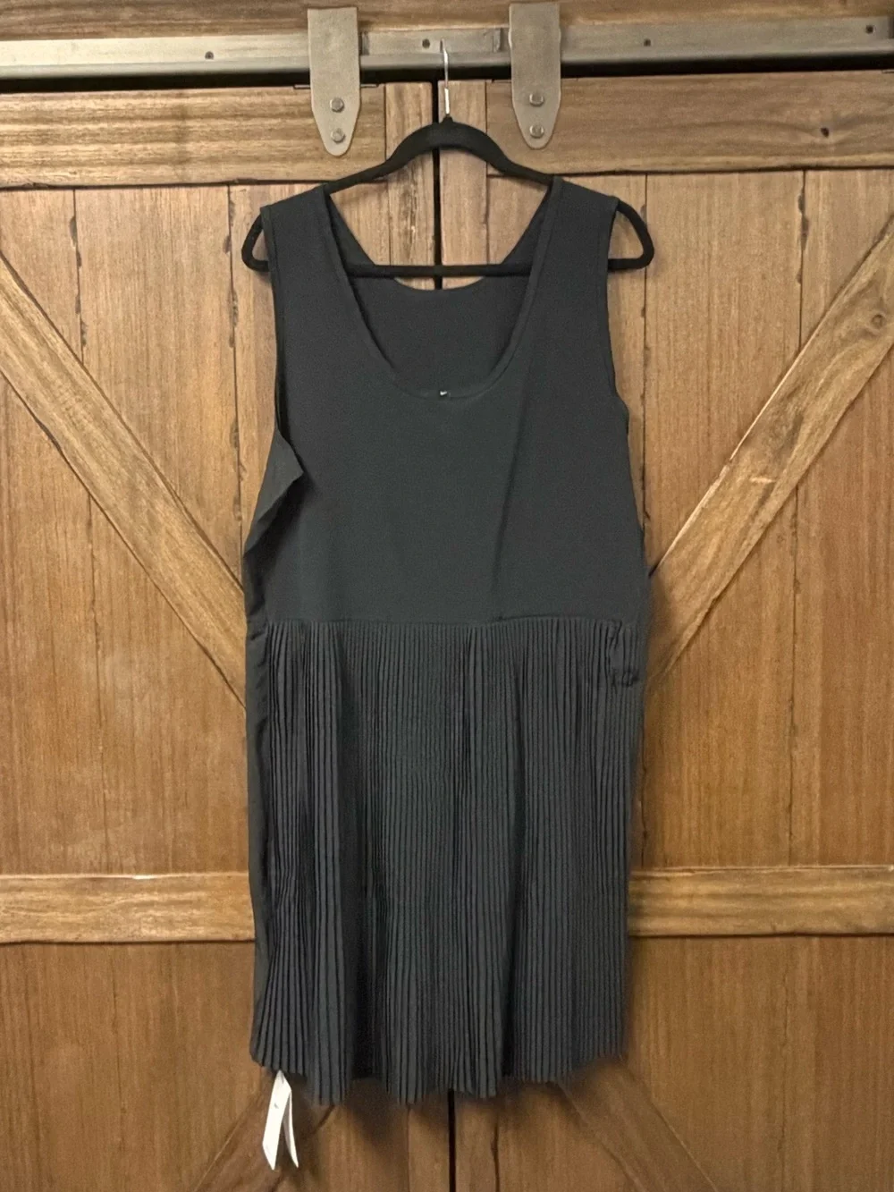 Nike Dri-FIT Athletic Ace Mini Golf Lightweight Flowy Dress Black Size XL NWT